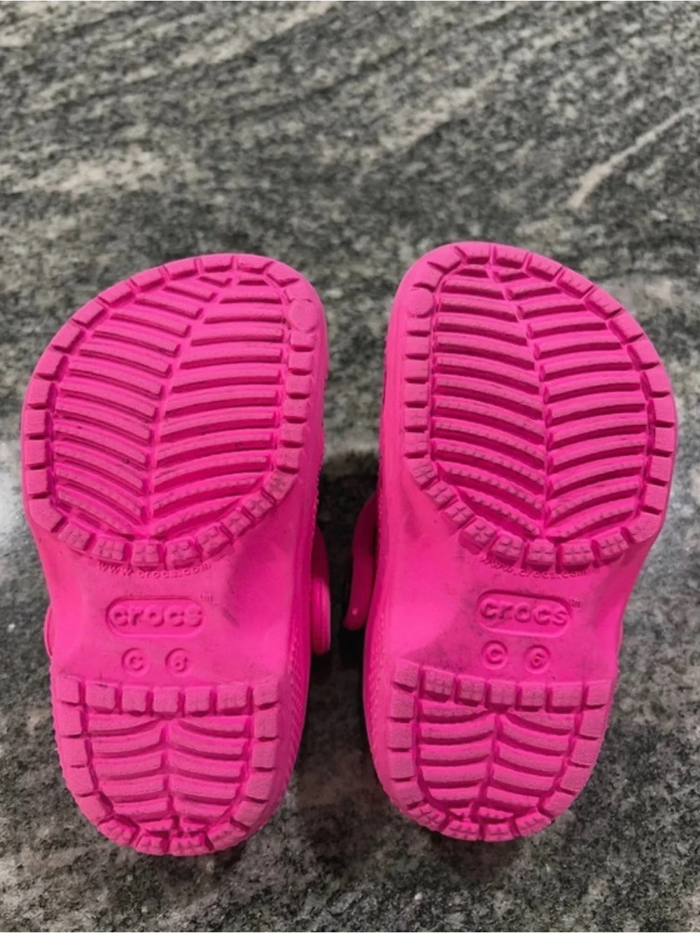Kids Bright Pink Crocs